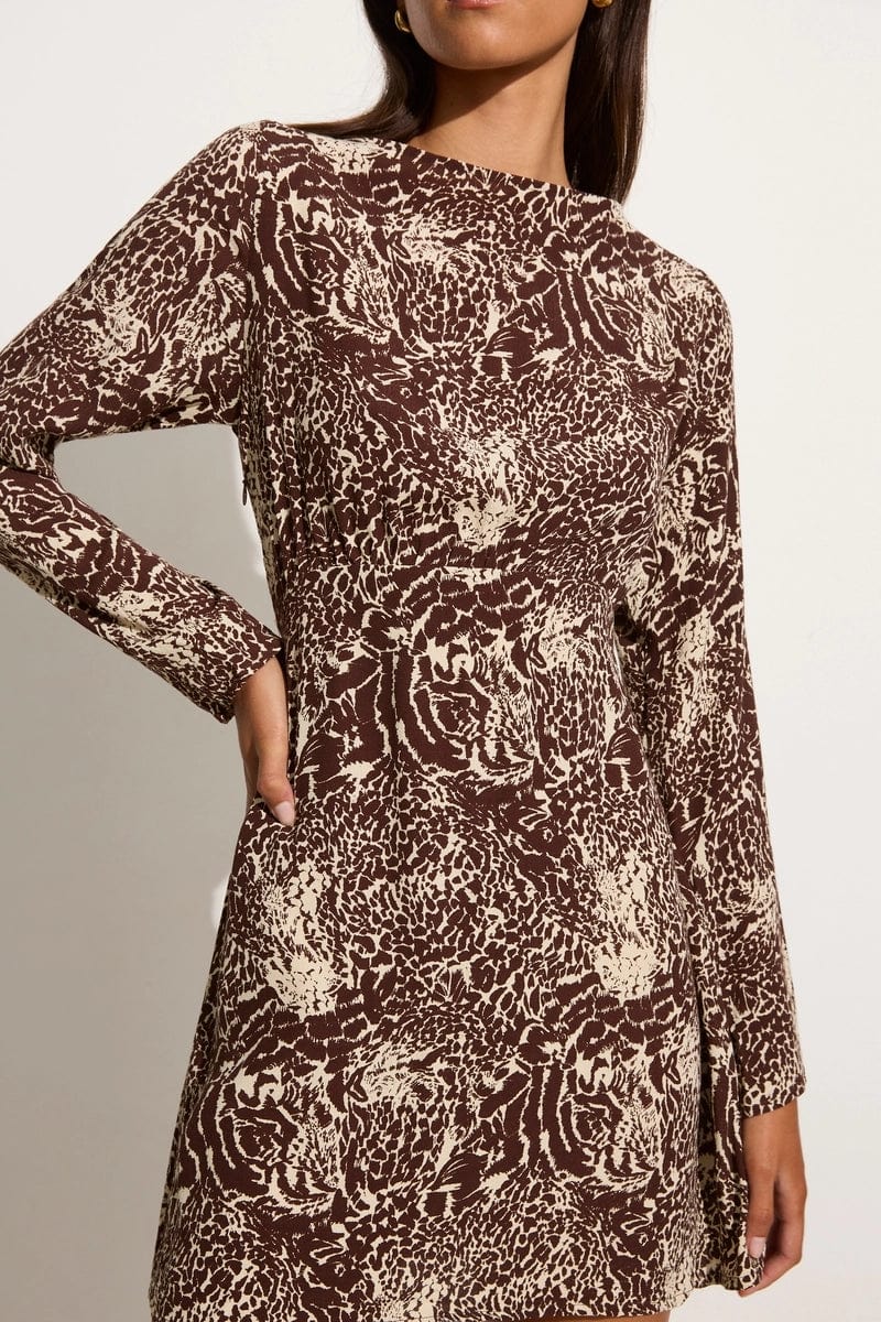 Yves Mini Dress - Salamanca by Faithfull the Brand — alternate view