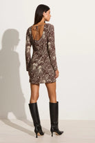 Yves Mini Dress - Salamanca by Faithfull the Brand — view 5