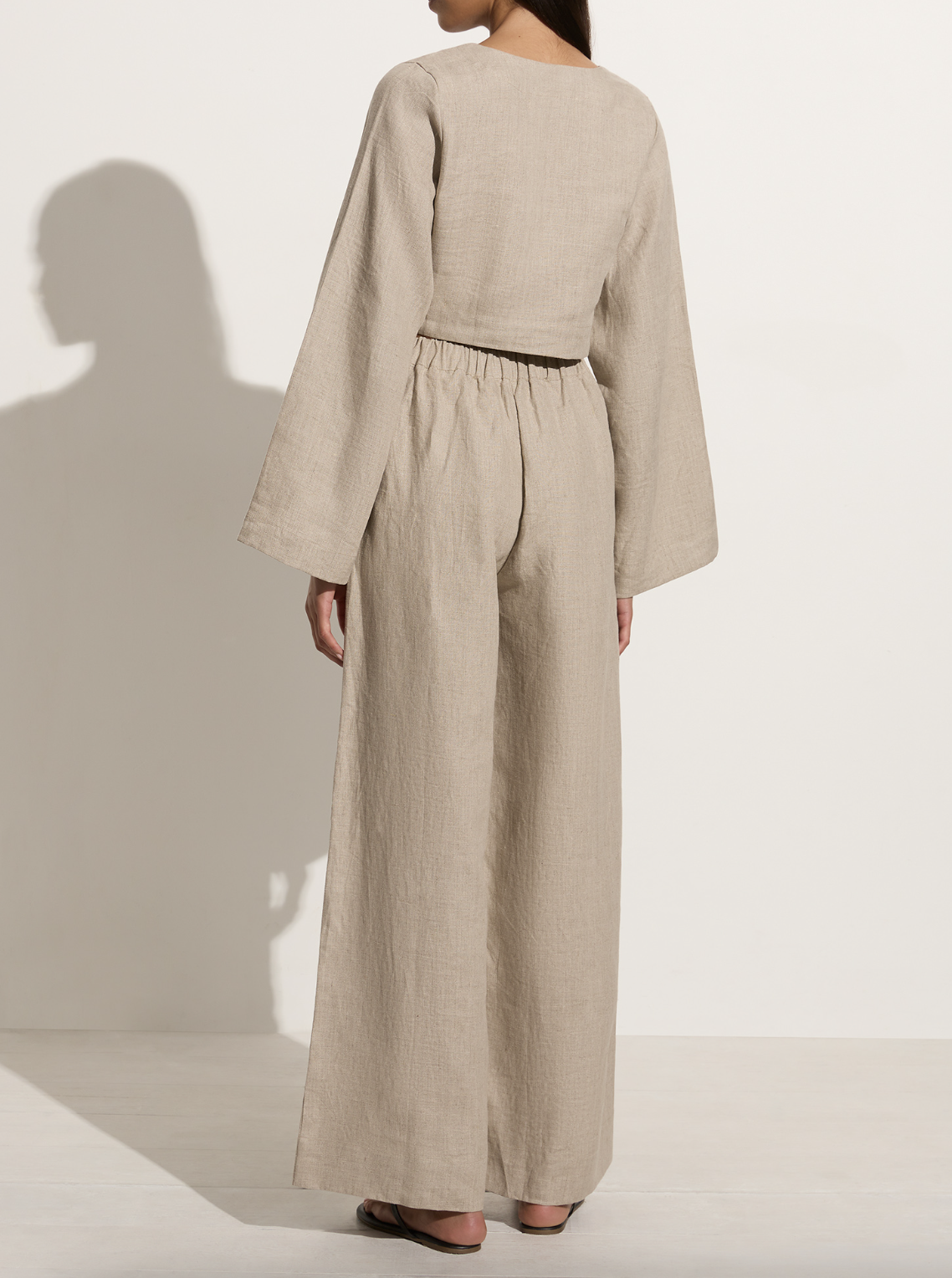 Conigli Pant - Natural by Faithfull the Brand — view 4