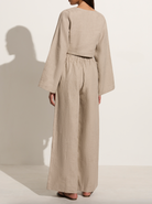 Conigli Pant - Natural by Faithfull the Brand — view 4