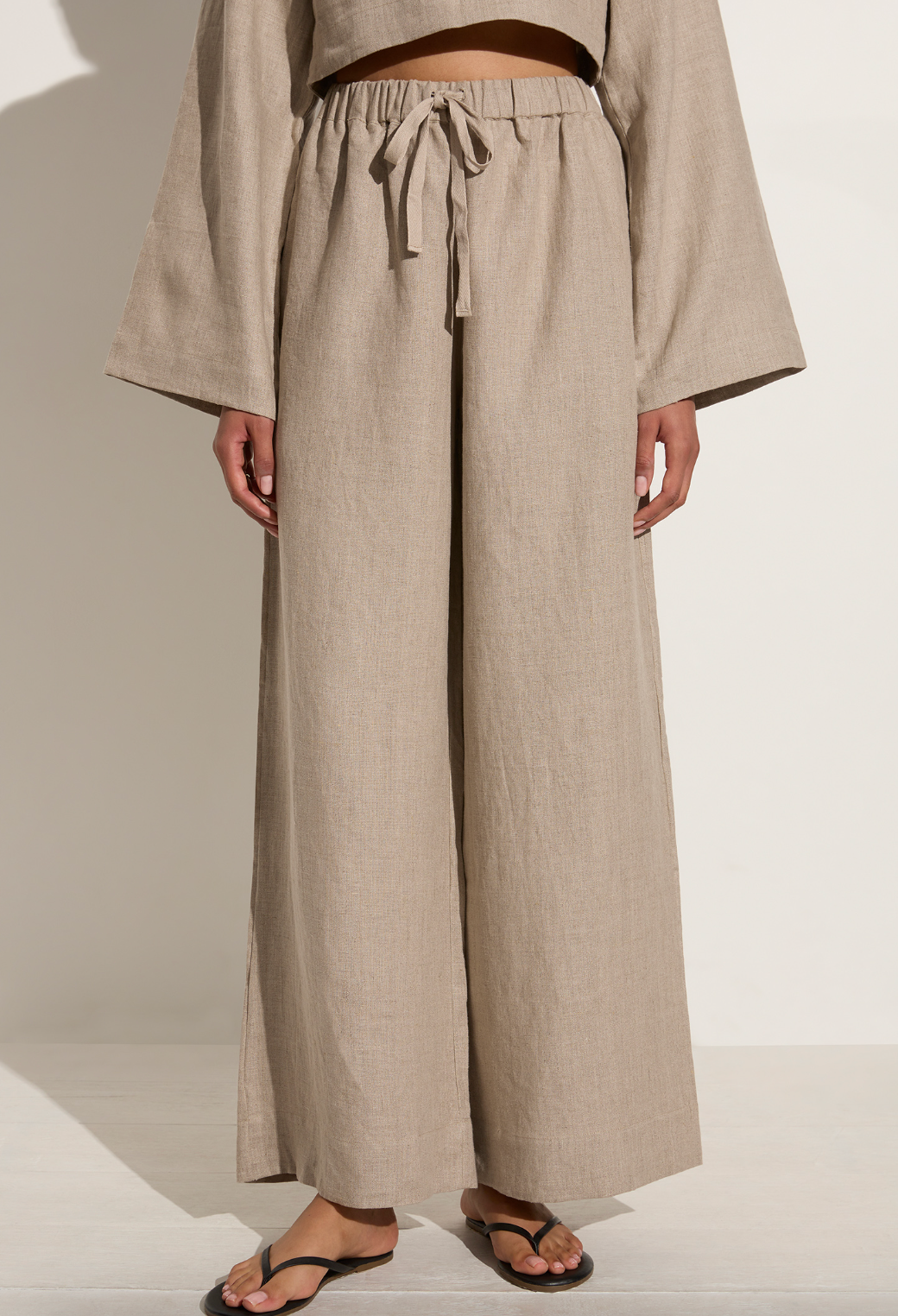 Conigli Pant - Natural by Faithfull the Brand — alternate view