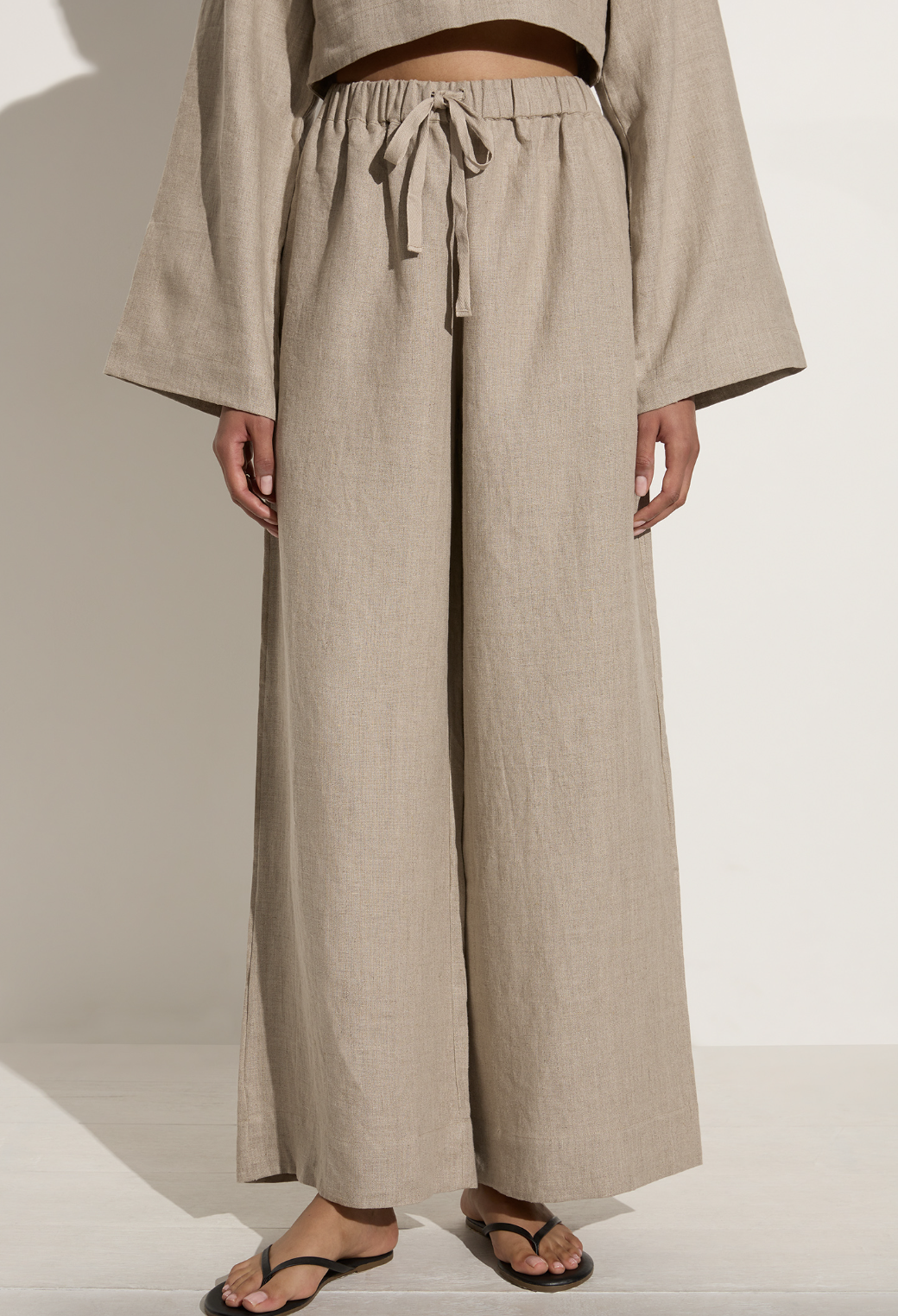 Conigli Pant - Natural by Faithfull the Brand — alternate view