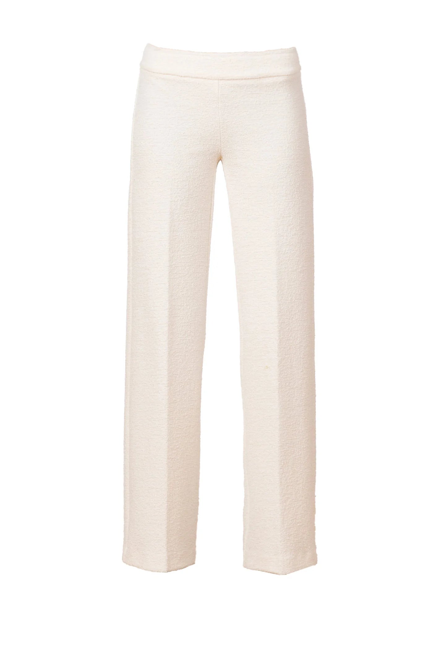 Flavia Boucle Pants - Winter White by Avenue Montaigne — view 5