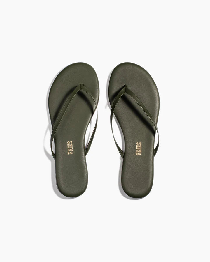 Liner Flip Flops - Forest by TKEES — view 3