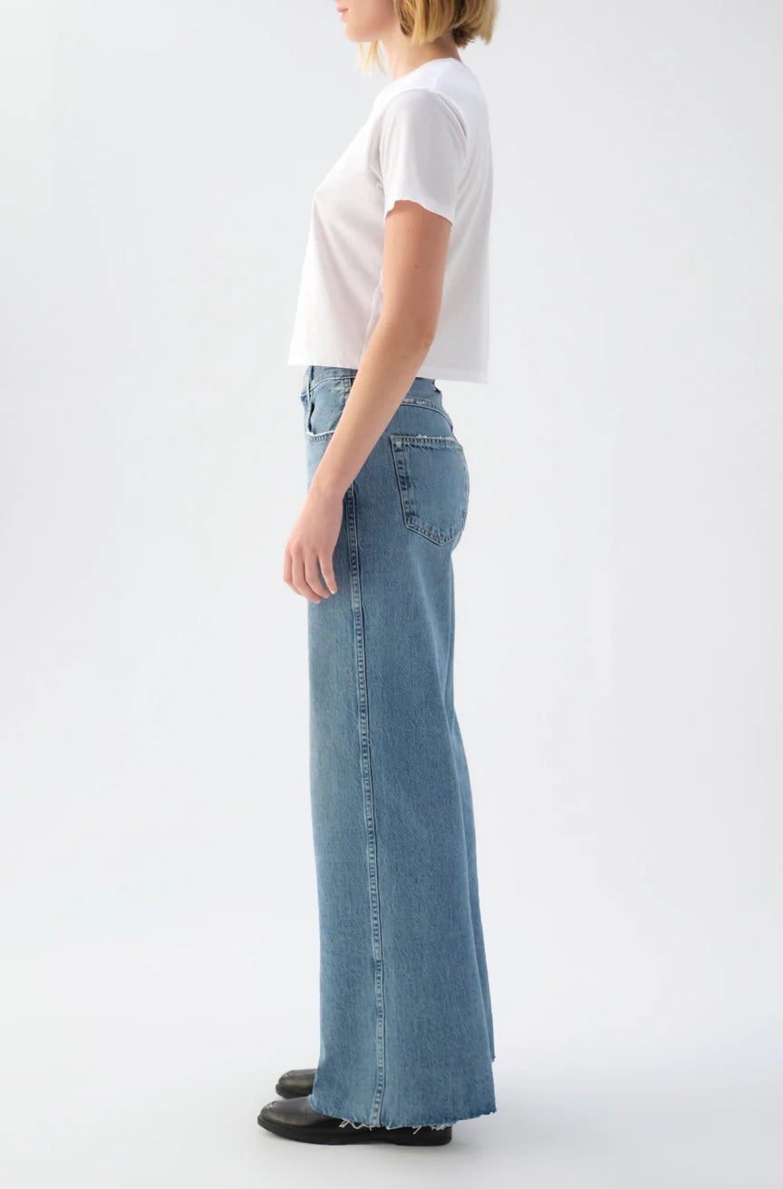 Frida Wide Leg Jean - Main Squeeze by AMO — alternate view