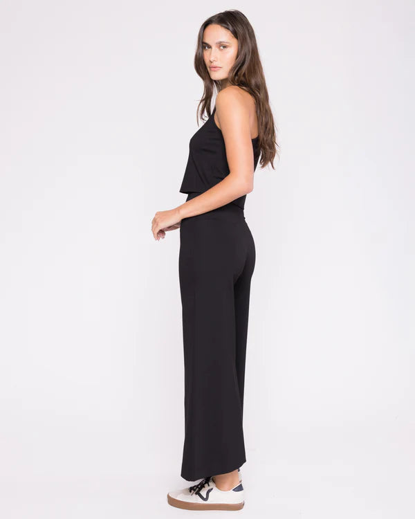 Ponte Knit Tank Top - Black by Ripley Rader — view 3