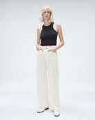 Featherweight Logan Wide Leg - Ecru by Rag & Bone | 25 South Boutiques