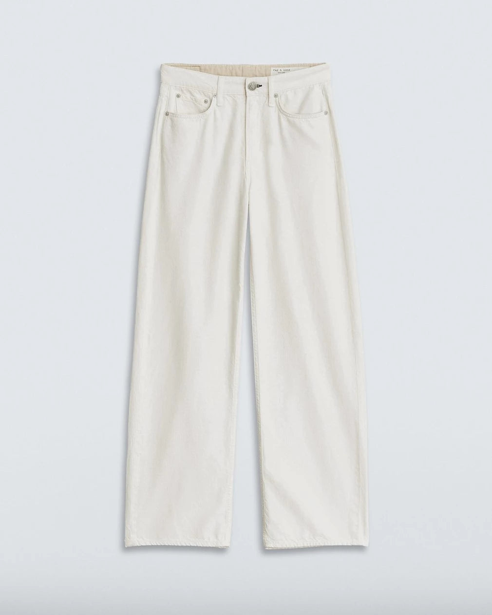 Featherweight Logan Wide Leg - Ecru by Rag & Bone — view 5