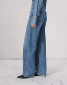 Featherweight Logan Wide Leg Jean - River by Rag & Bone — view 3