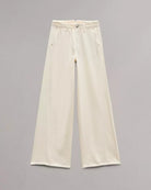 Featherweight Wide-Leg Sofie Jean - Ecru by Rag & Bone — view 6