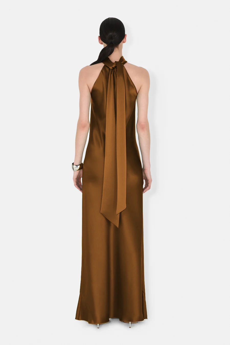 Sienna Gown - Toffee by Galvan London — alternate view