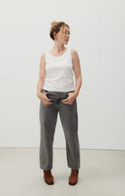 Gamipy Tank Top - White by American Vintage — view 3