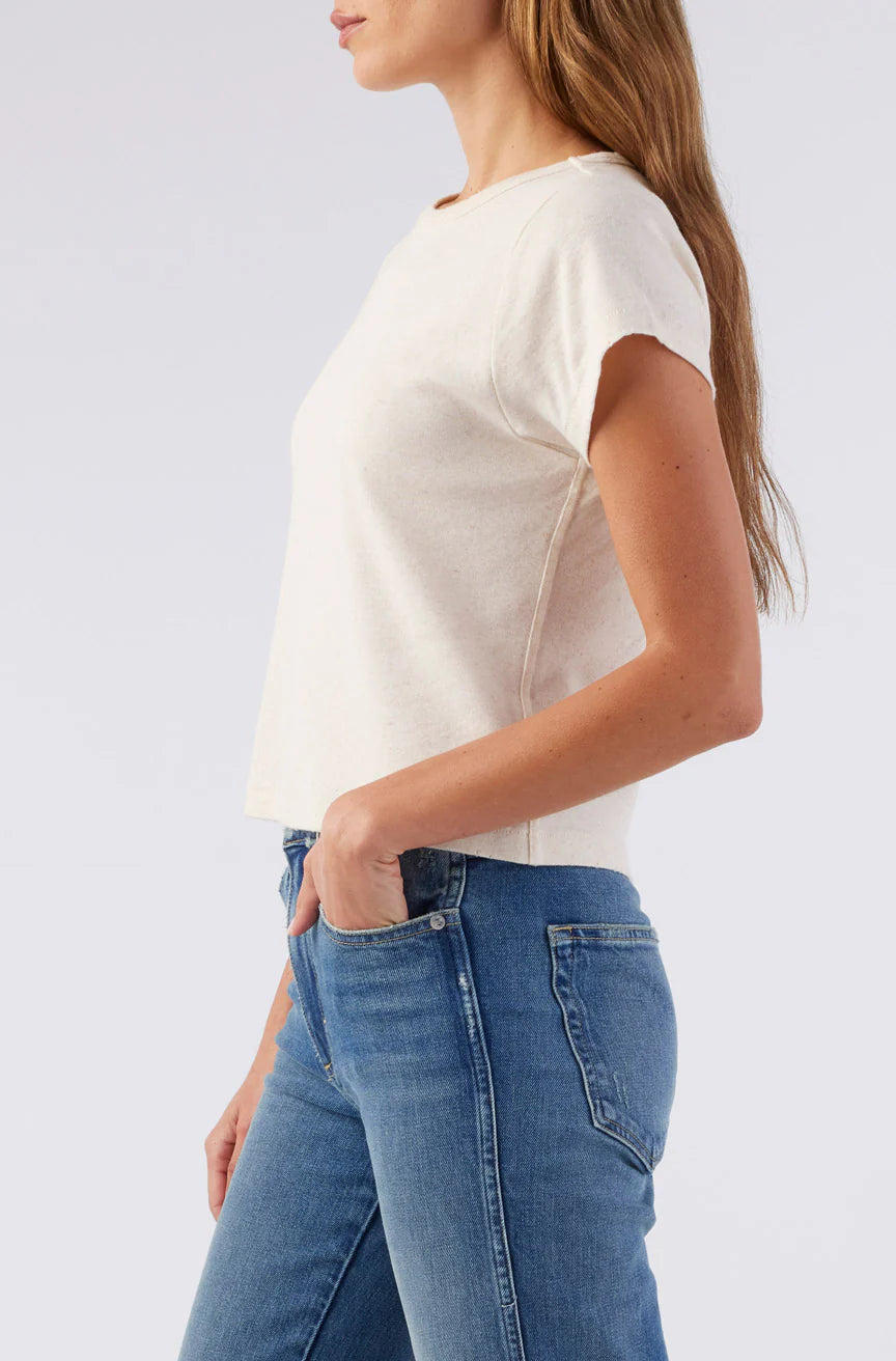 Baby Tee - Oatmeal by AMO — alternate view