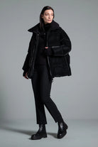 Glossy Down Jacket - Black by Duno — view 5