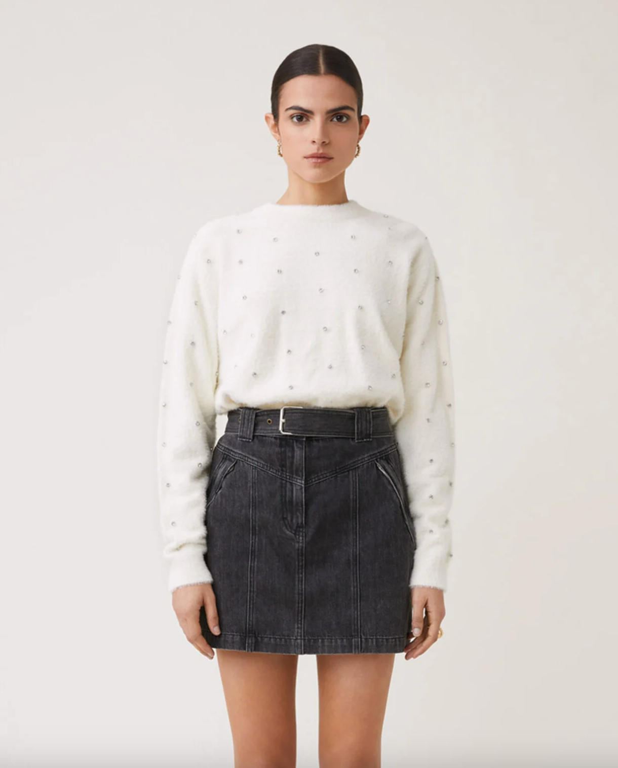 Pailla Sweater - Off White by Suncoo | 25 South Boutiques