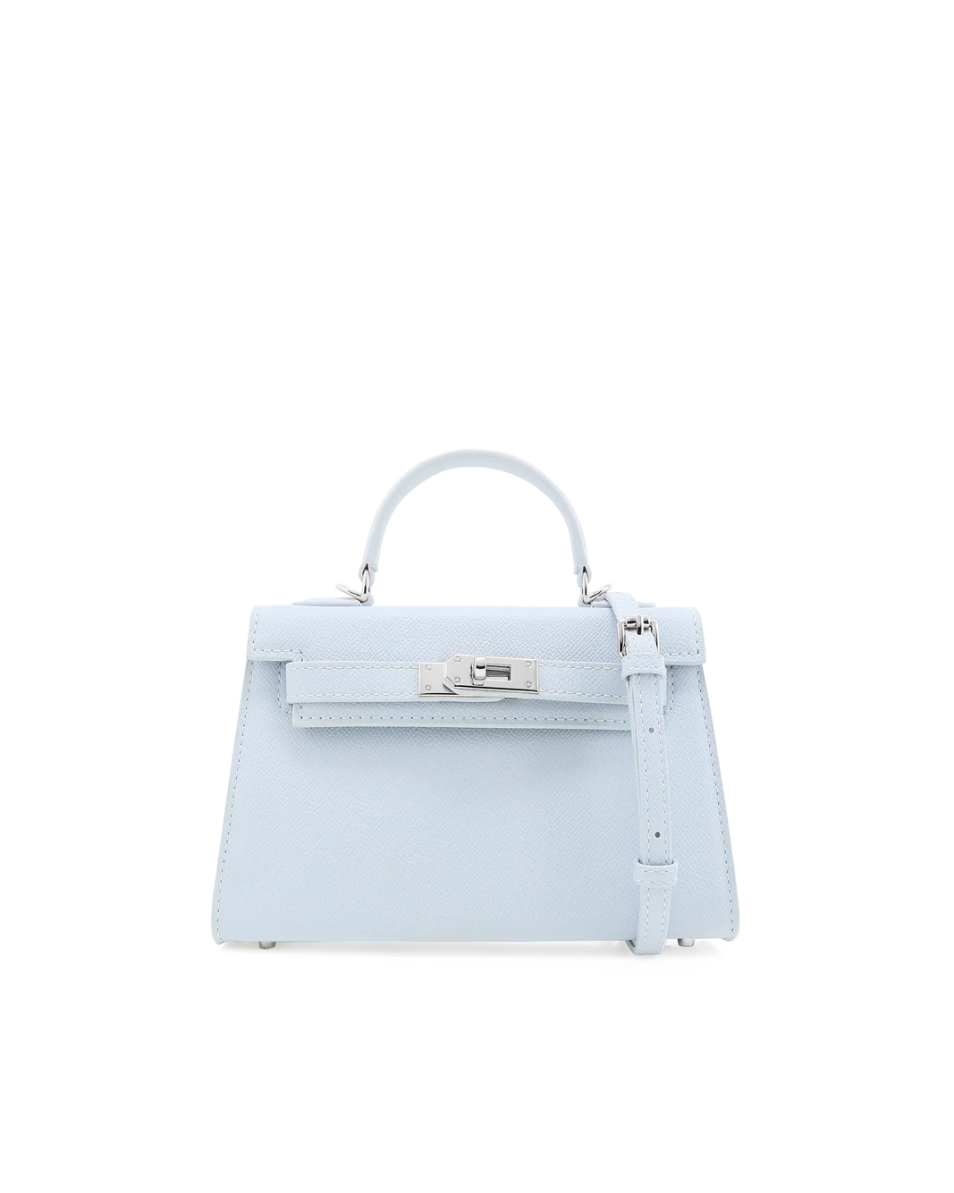 Hariette Handle Bag - Light Blue Saffiano by Billini | 25 South Boutiques