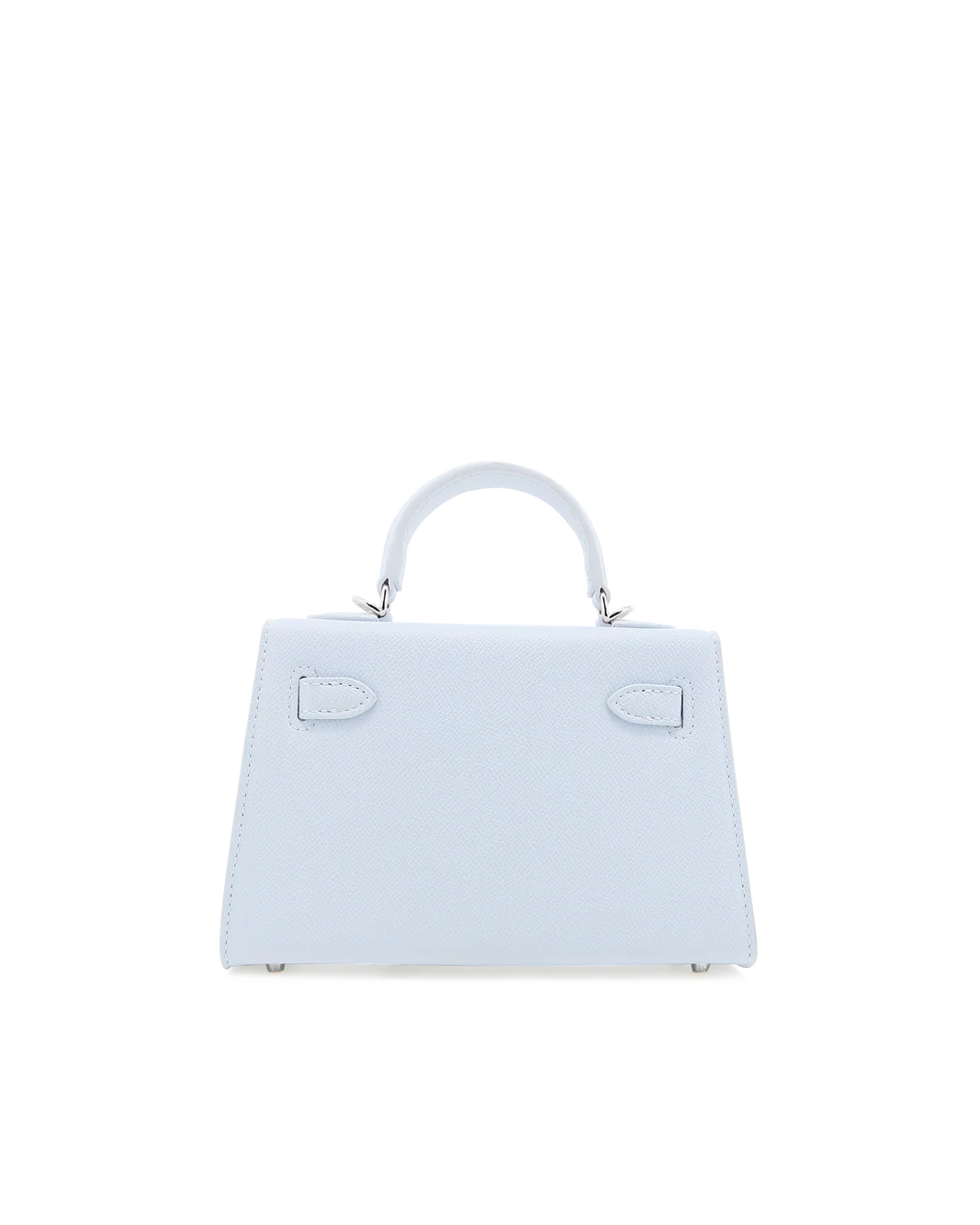 Hariette Handle Bag - Light Blue Saffiano by Billini — view 6