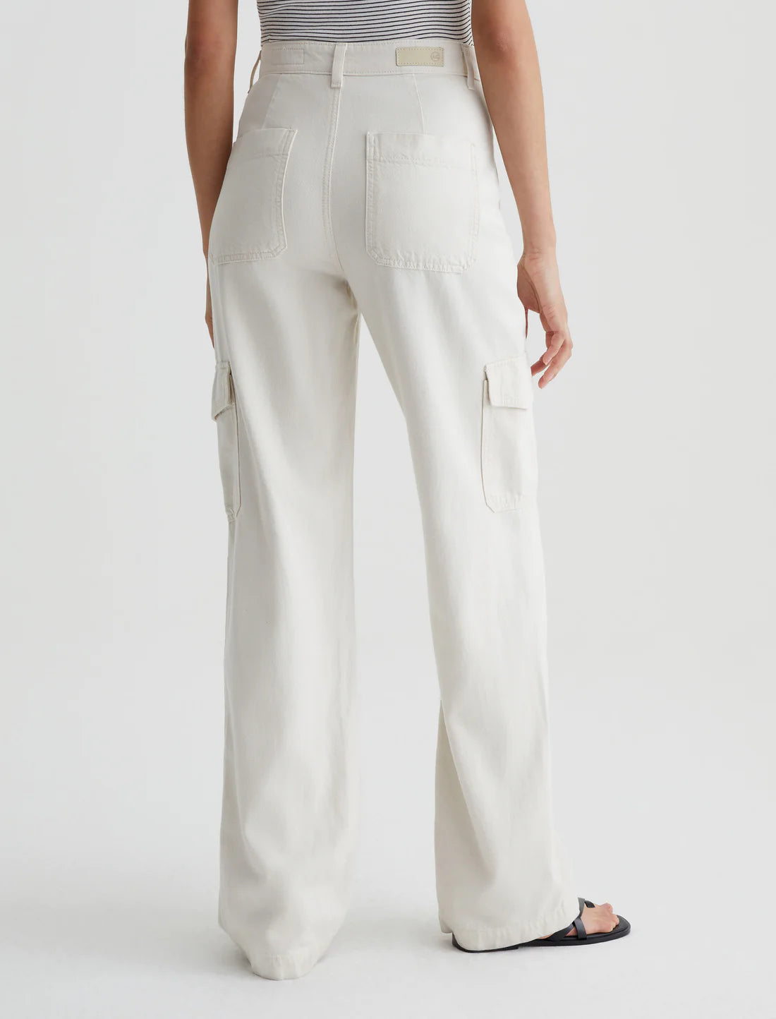Gatina Wide Leg Cargo - Opal Stone by Adriano Goldschmied AG — view 5