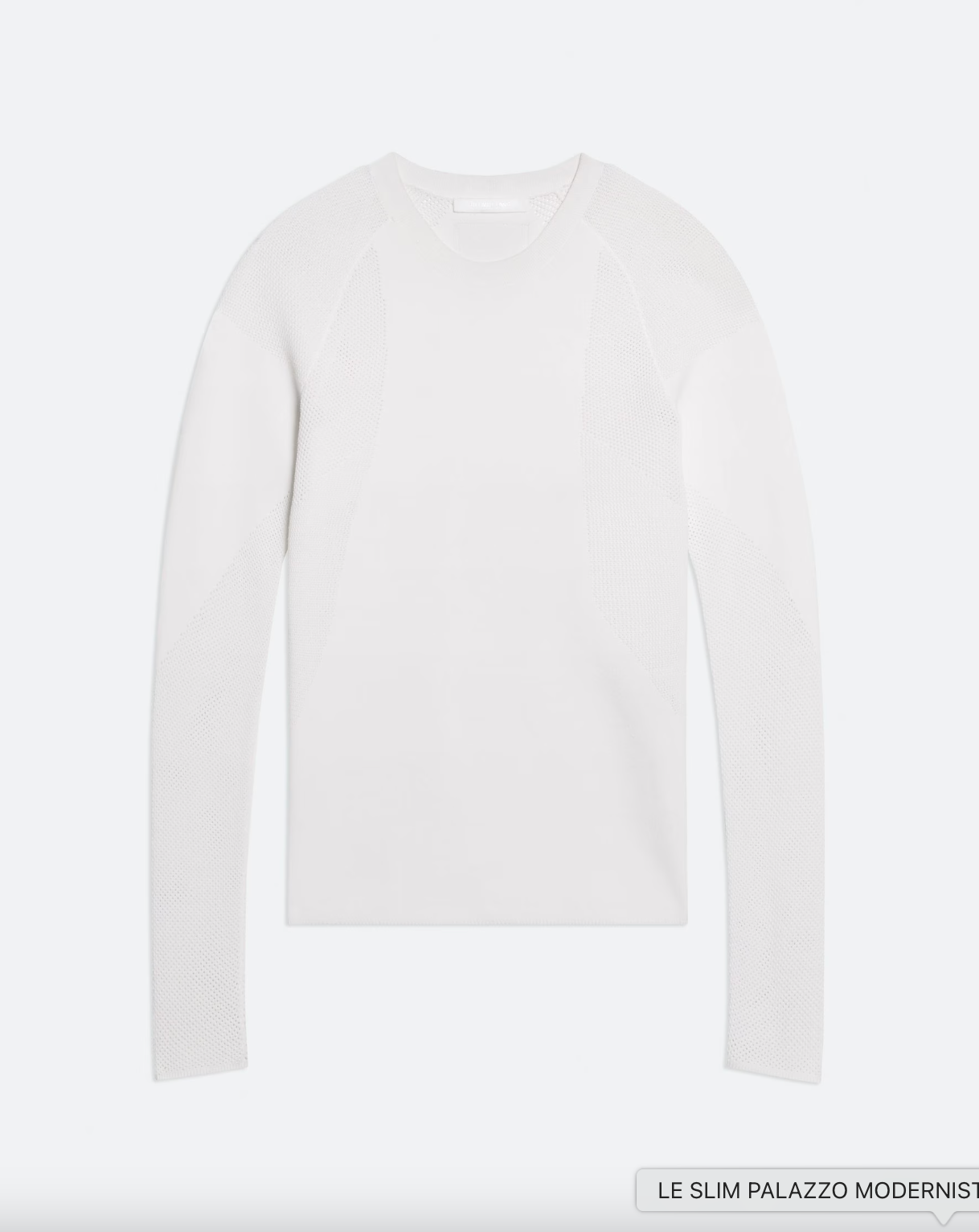 Sport Top - White by Helmut Lang — view 5