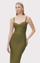 Maria Dress - Meadow by Herve Leger — alternate view