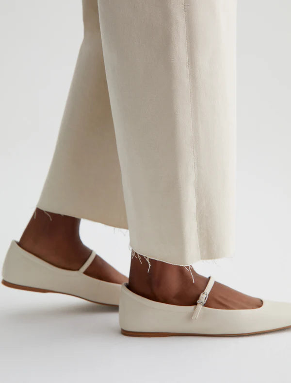 Saige Wide Leg Crop - Opal Stone by Adriano Goldschmied AG — view 4