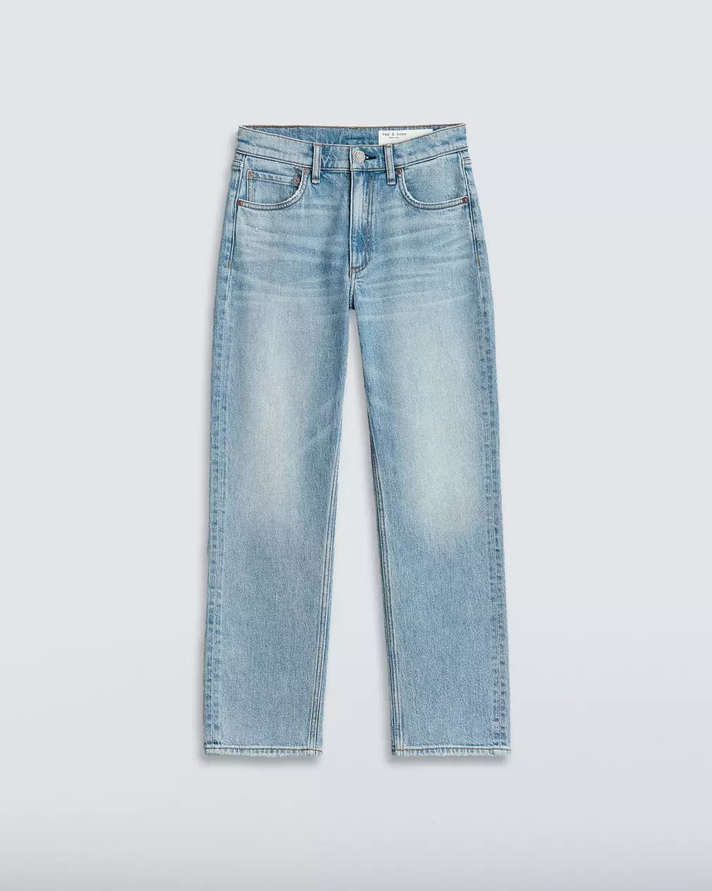 Harlow Mid Rise Straight - Lou by Rag & Bone — view 6