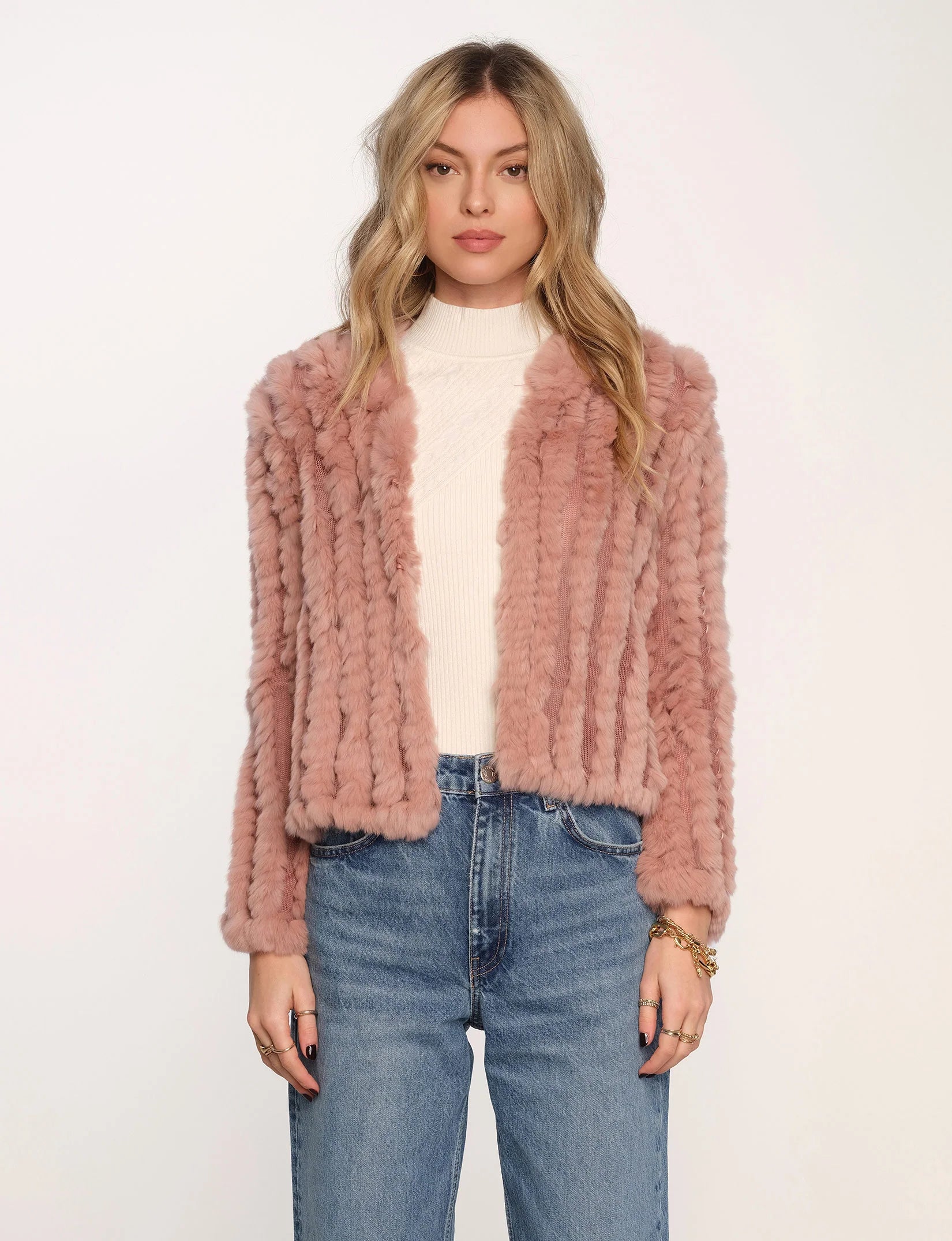 Rosa Fur Jacket - Boudoir by Heartloom | 25 South Boutiques