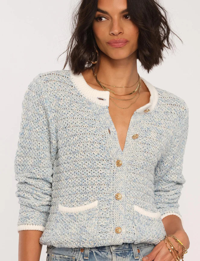 Sol Cardi - Blue by Heartloom — alternate view