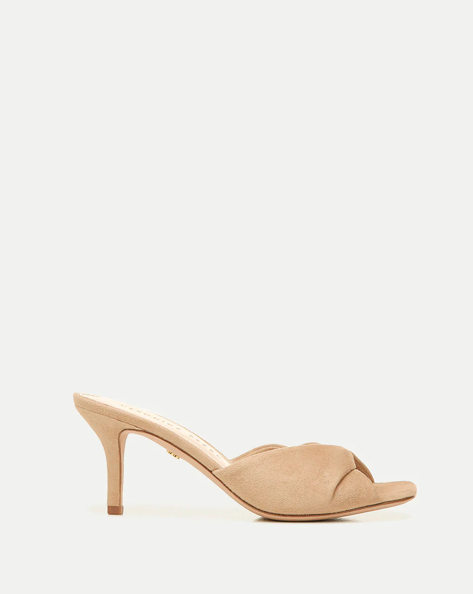 Melli Suede Sandal - Sand by Veronica Beard | 25 South Boutiques