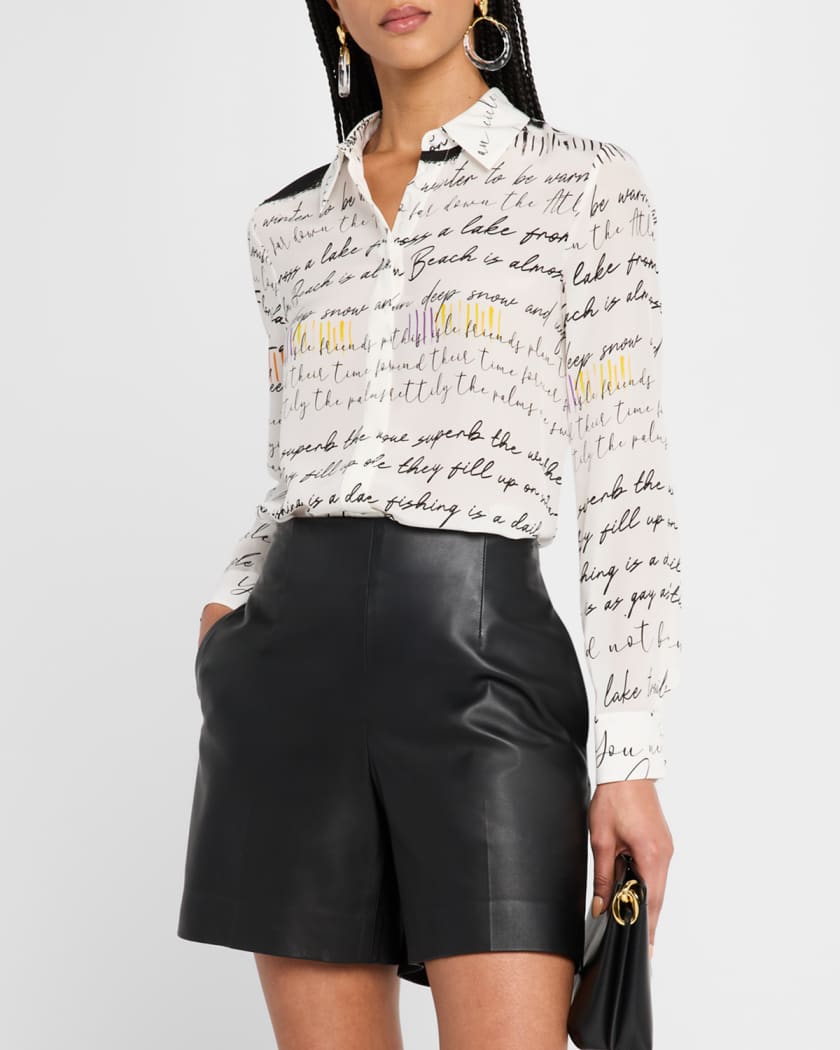 Willa Placket Top - Rhythm by Alice & Olivia | 25 South Boutiques