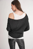 Sunset Tank Shirt - White Black by StitchDrop — view 3