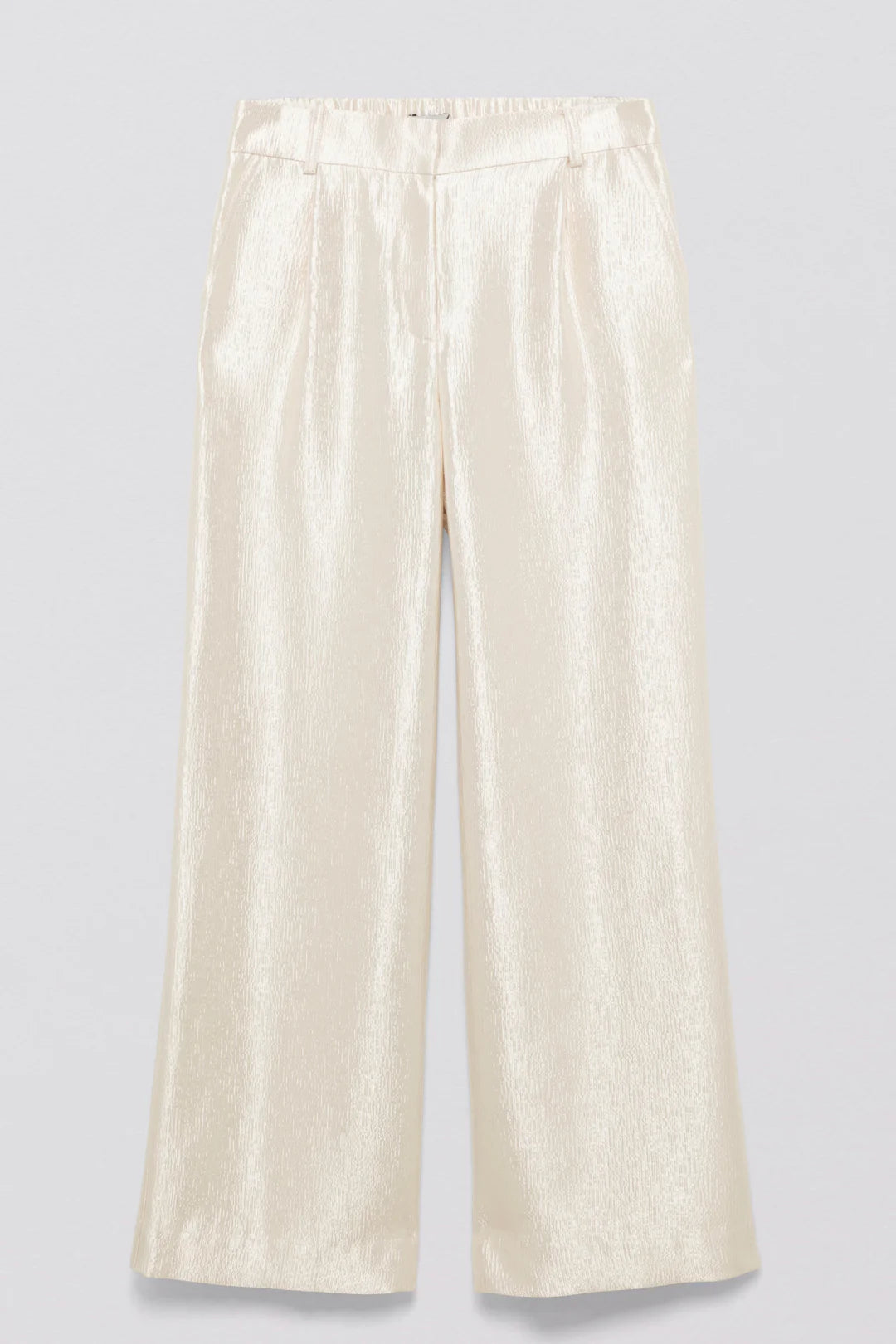 Malcolm Satin Pant - Cream by Jonathan Simkhai — view 5