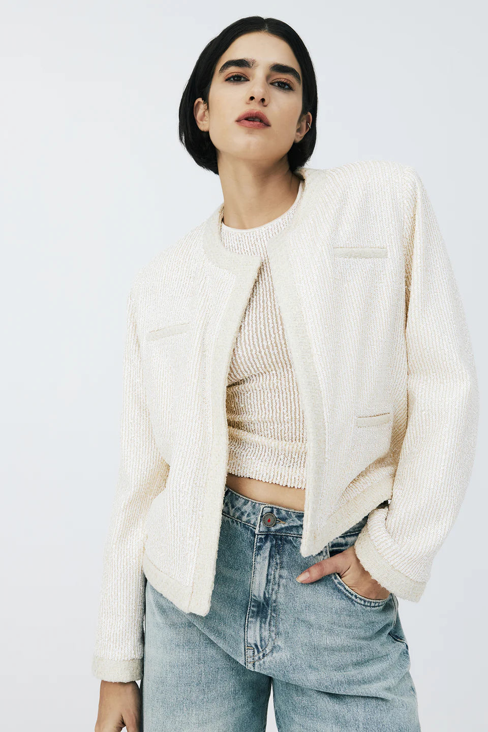 Miru Jacket - Vanilla Custard by In the Mood for Love — alternate view