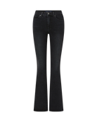 Beverly Skinny Flare Jean - Washed Onyx by Veronica Beard — view 5