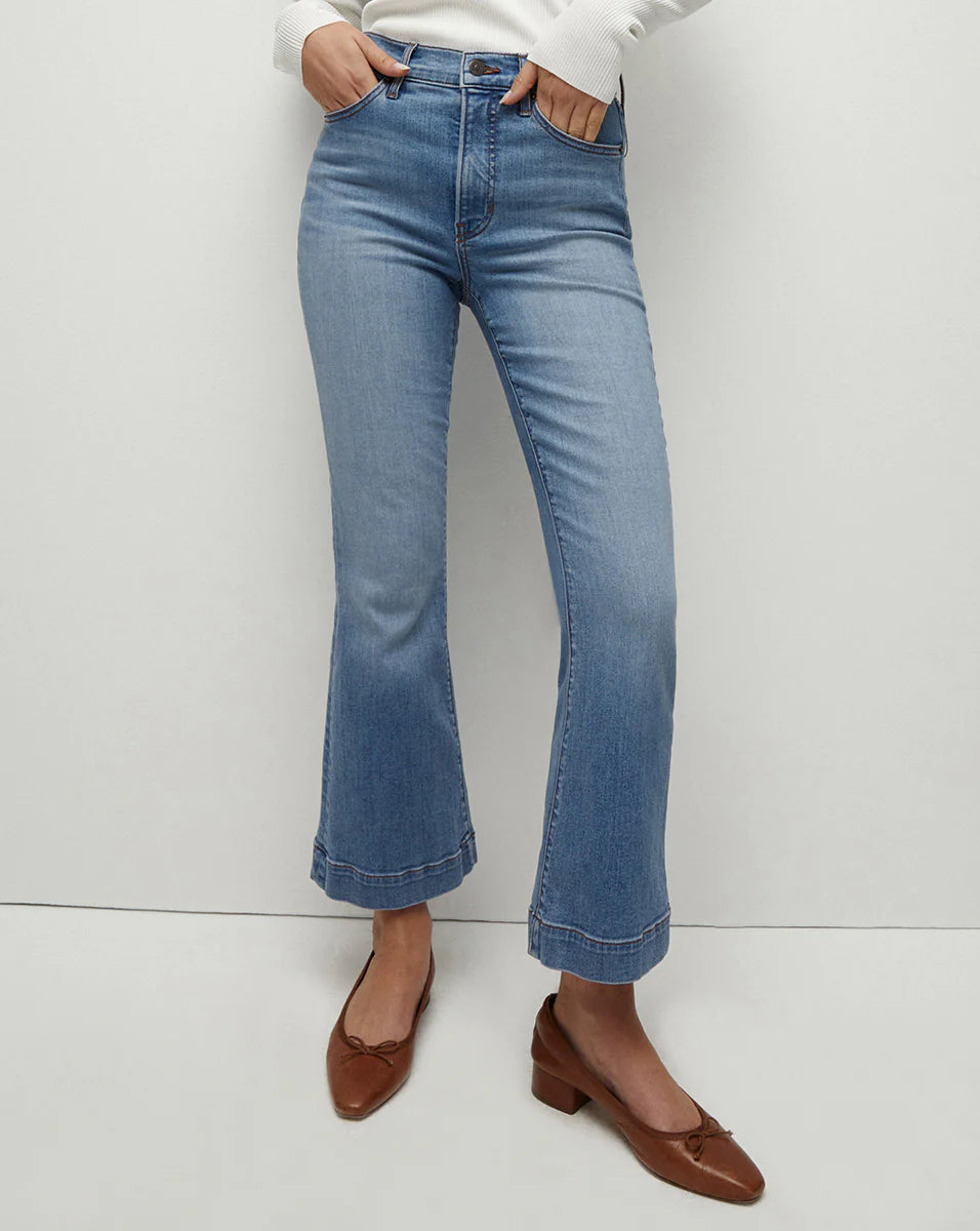 Carson Kick-Flare Jean - Amethyst by Veronica Beard — alternate view