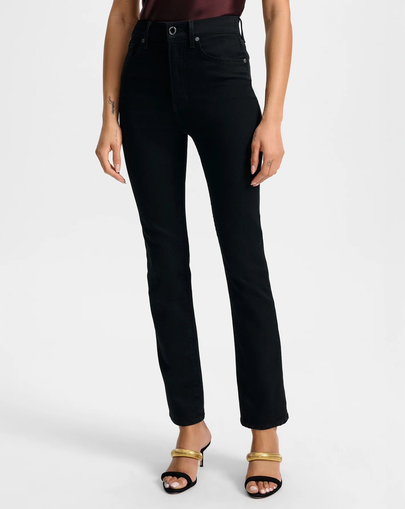 Lydia Ultra-Slim Jean - Onyx by Veronica Beard — alternate view
