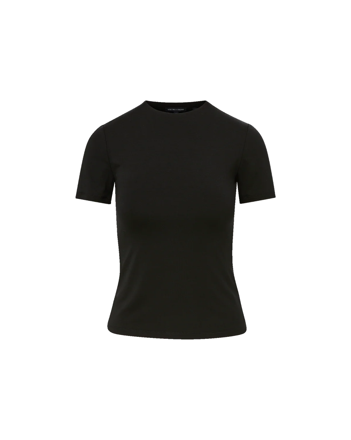 Benedict Crewneck T-Shirt - Black by Veronica Beard — view 4