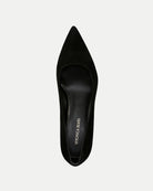 Rita Suede Pump - Black by Veronica Beard — view 3