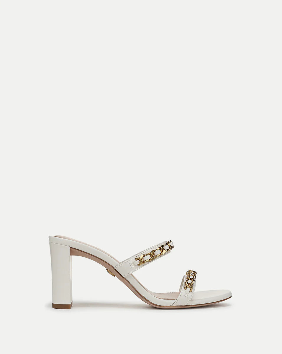 Gretchen Chain-Link Sandal - Parchment by Veronica Beard | 25 South Boutiques