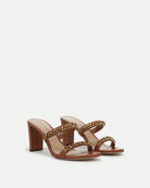Gretchen Chain-Link Sandal - Honey by Veronica Beard — alternate view