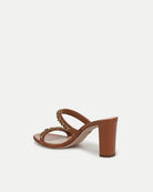 Gretchen Chain-Link Sandal - Honey by Veronica Beard — view 4