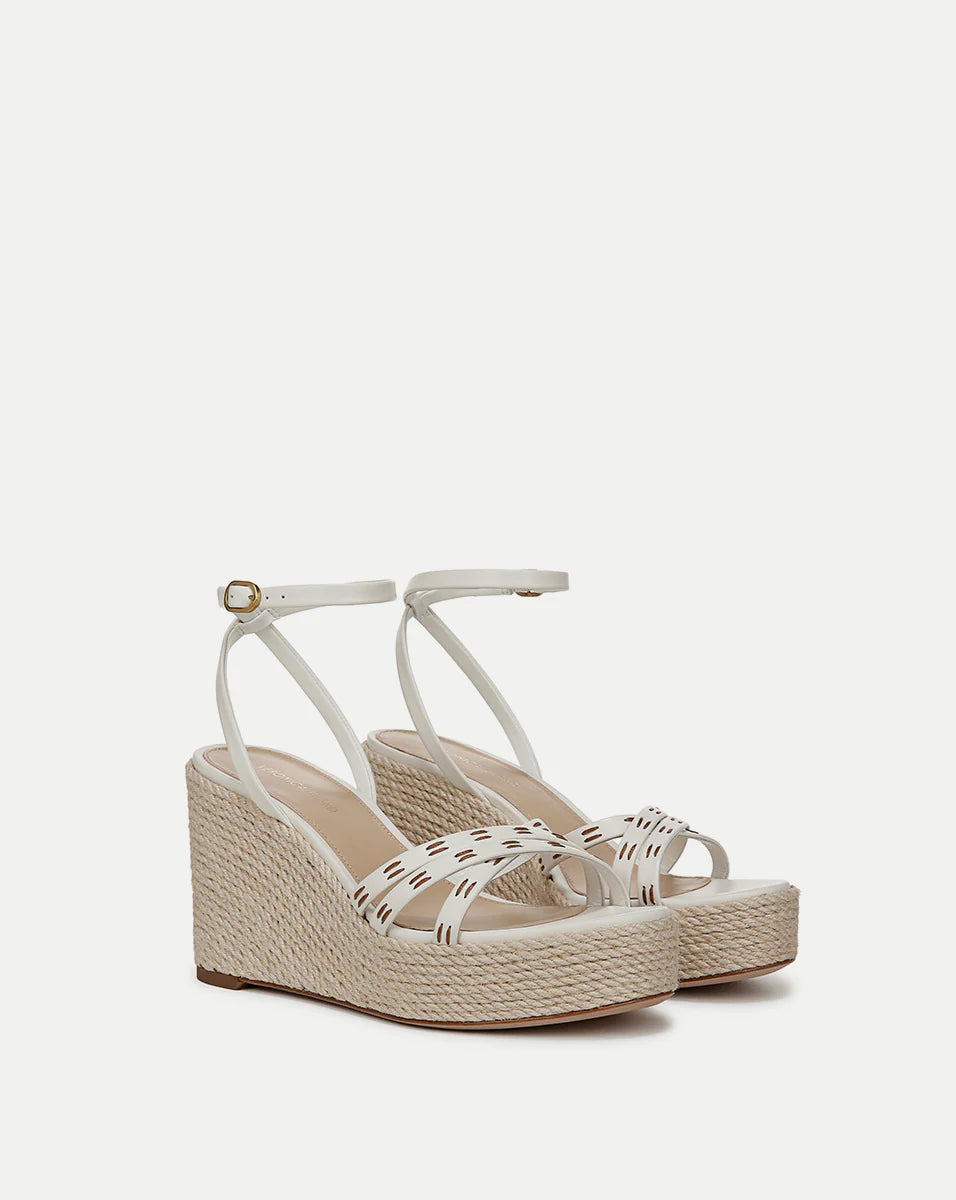 Philene Wedge Espadrille Sandals - Coconut by Veronica Beard — alternate view