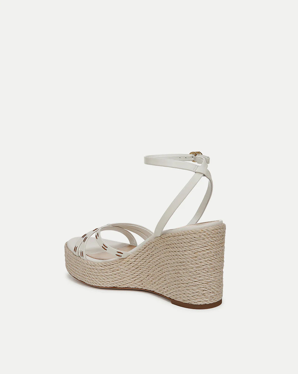 Philene Wedge Espadrille Sandals - Coconut by Veronica Beard — view 4