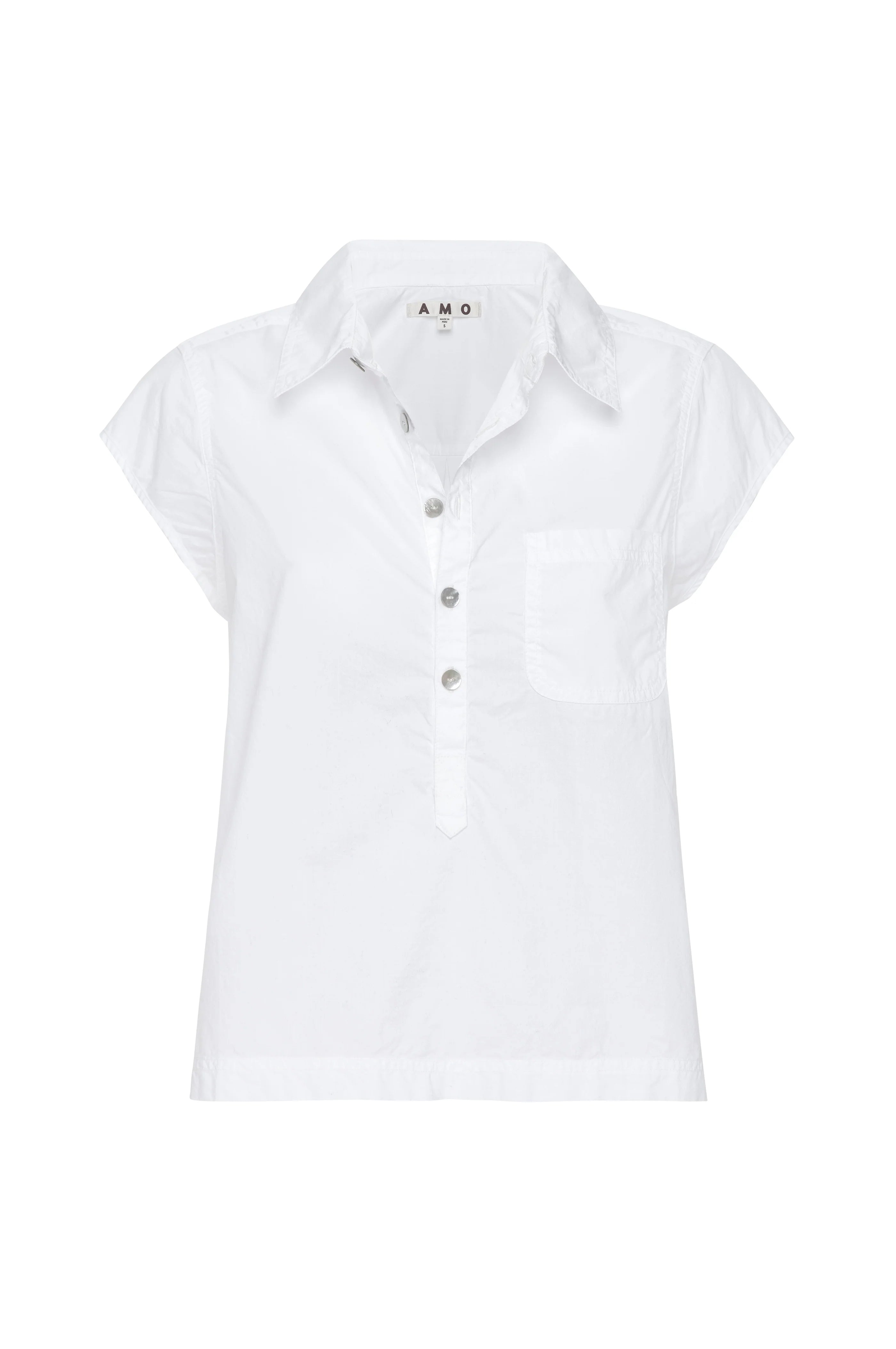 Jacquiline Shirt - White by AMO — view 4