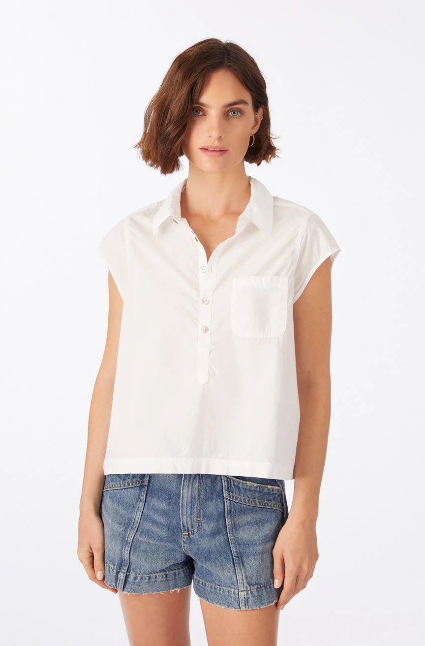 Jacquiline Shirt - White by AMO | 25 South Boutiques