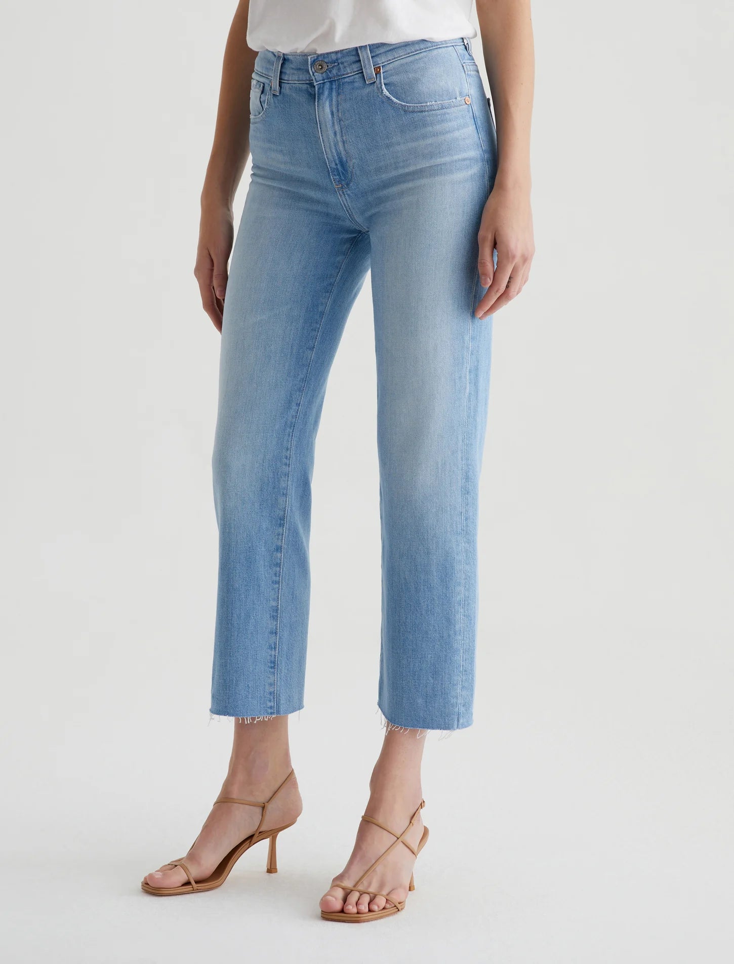Brinley Mid-Rise Straight Crop - Dana Point by Adriano Goldschmied AG — view 3