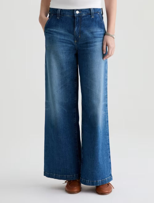 Stella Low Slung Palazzo Ankle Jean - Owens Valley by Adriano Goldschmied AG — alternate view