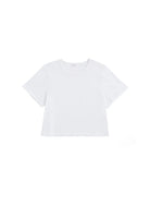 Julia Cotton Jersey Tee - White by A.L.C — view 5