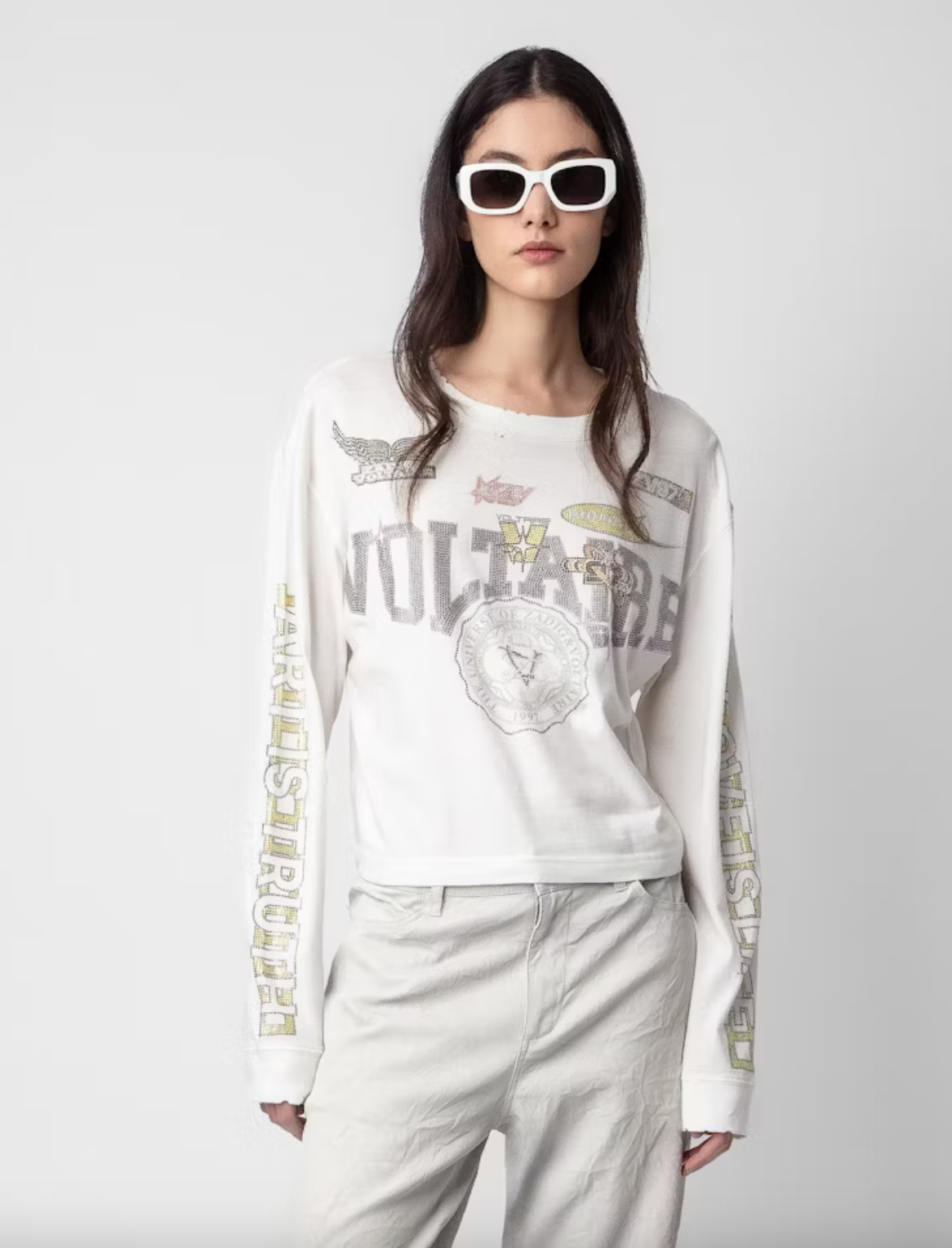 Iona Voltaire Diamanté T-shirt - Judo by Zadig & Voltaire | 25 South Boutiques