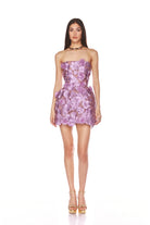 Jasmine Maraya Mini Dress - Lavender by Bronx And Banco | 25 South Boutiques